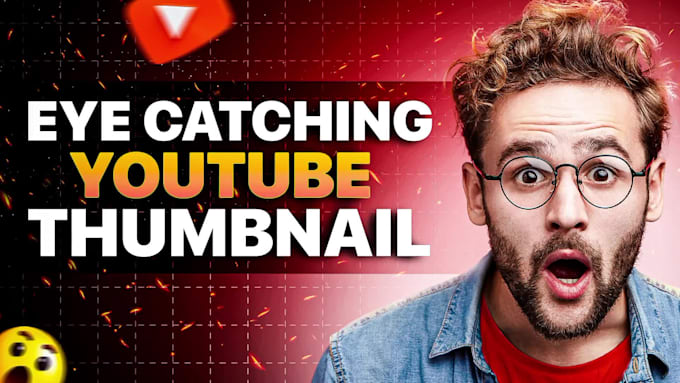 do eye catchy clickbait youtube thumbnails design