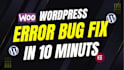 fix elementor bugs, errors and issues on wordpress website, elementor pro help