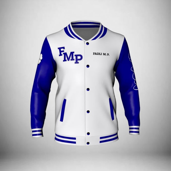 Create 3d varsity jacket rotation mockup by M_takin | Fiverr