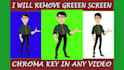 remove green screen and chroma key in any video