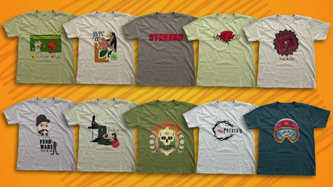 do custom graphic and custom minimalist t shirt design