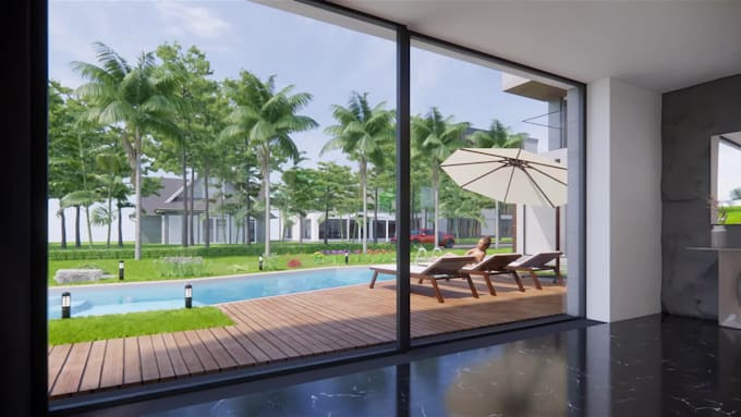 do video walkthrough of interior designs