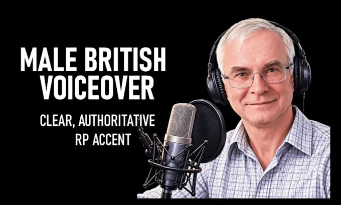 record your british male voiceover