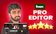 do high quality video editing for youtube, shorts, reels