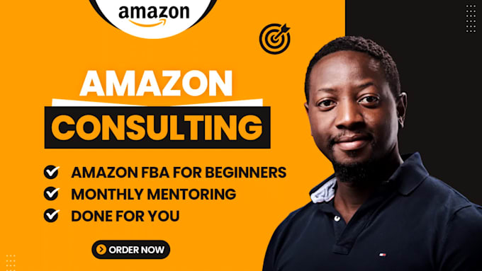 be your amazon fba consultant or mentor