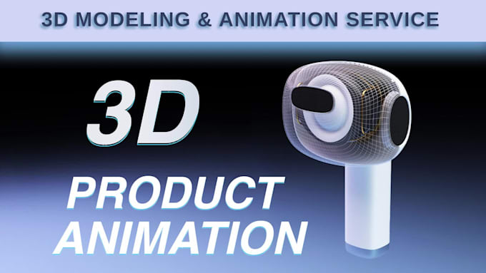 do 3d product animation and visualization