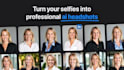 make professional ai headshots for work
