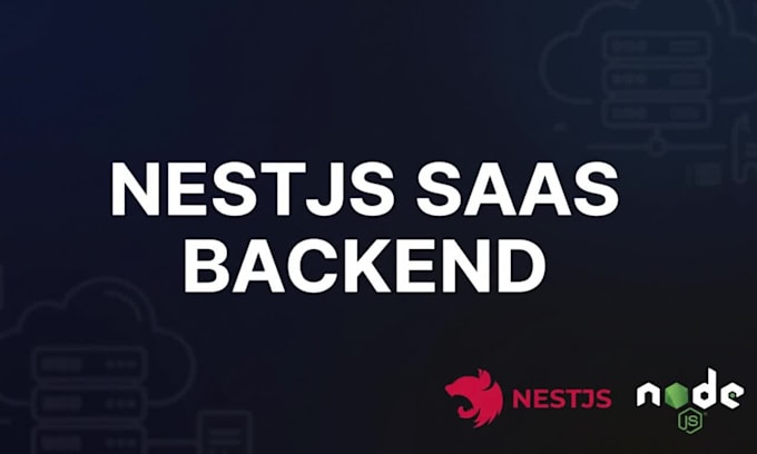 build a scalable saas backend API using nestjs and nodejs