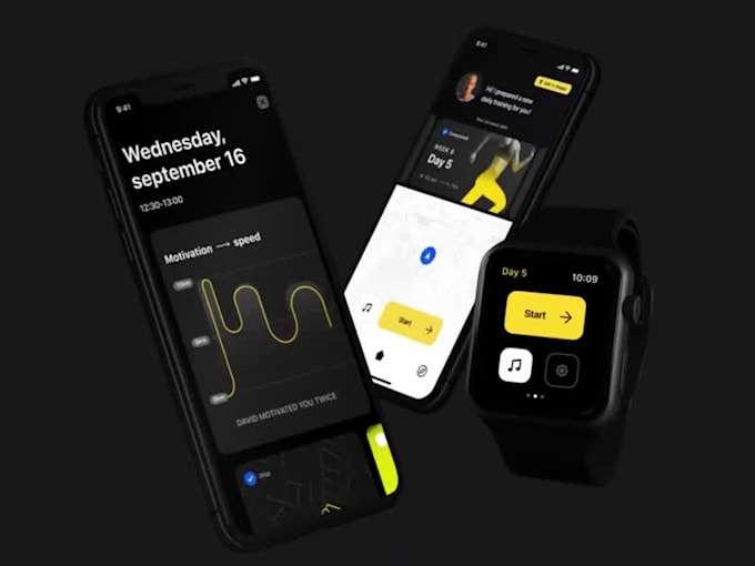create ui animation app promo video app demo app explainer video app animation