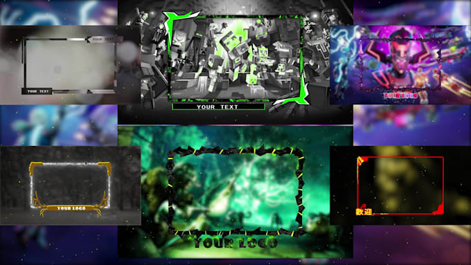 create custom animated webcam frame alert in 1 day