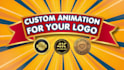 do a custom 2d logo animation for you