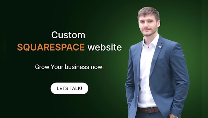 develop squarespace websitr, responsive website, design squarespace website