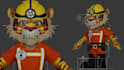 rig 3d humanoid character in blender with facial rig