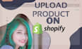 upload products on shopify from alibaba aliexpress