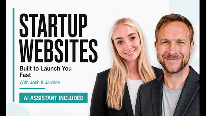 develop a startup or tech website
