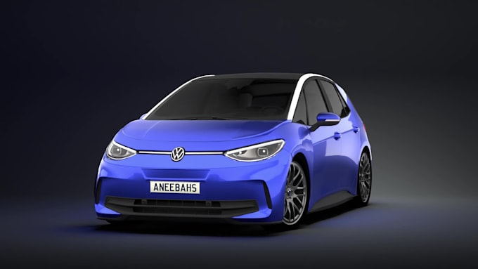 do 3d car modeling for games, 3d printing and animations