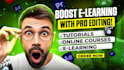 edit elearning educational videos and online courses
