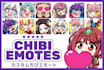 create cute custom chibi emotes for twitch, youtube, and discord