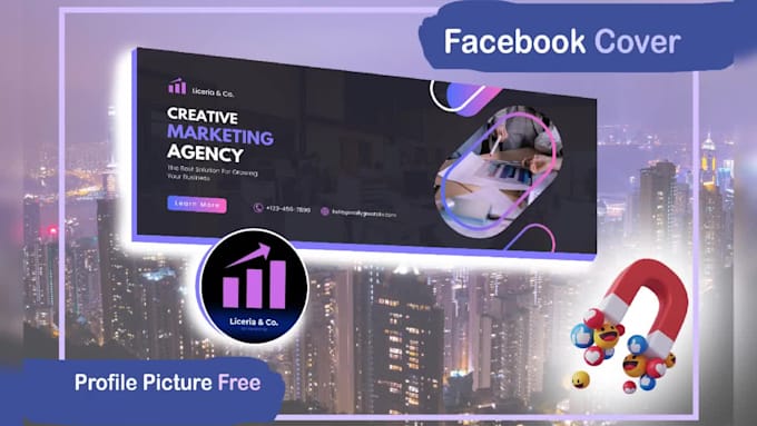 create facebook cover photo banner design