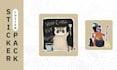 design custom cute sticker packs and digital illustrations