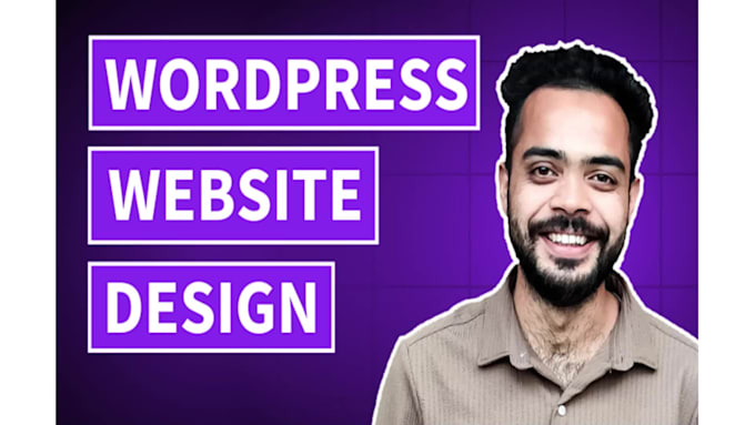 create a professional wordpress website