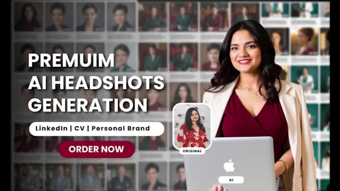 ai executive headshots for linkedin and personal branding studio quality