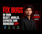 fix bugs in simple javascript typescript or mern application