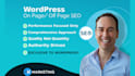 do high quality on page seo for wordpress, wix, shopify, squarespace