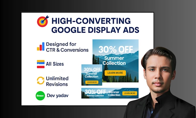 design HTML5 animated banner ads for google display