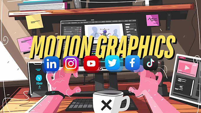 do professional motion graphics for promotion and ad