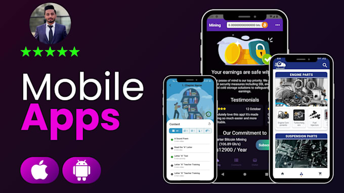 be yur mobile app developer ios app developer android app developer react native