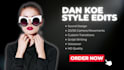 create dan koe style motion graphics video for tiktok, ig