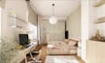 provide cozy and unique bedroom design with rendering