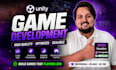 develop professional unity 2d and 3d games for android ios and PC