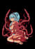 do original dark anime illustrations for tshirt design