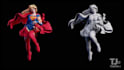 sculpt 3d character and create 3d model for printing