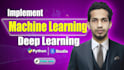 do ai machine learning, deep learning, data science solutions with python