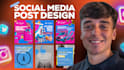 design branded and creative posts for your social media
