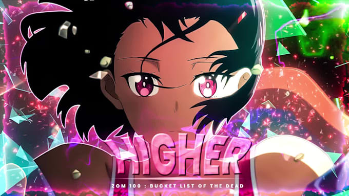 make professional anime music video amv or anime edit