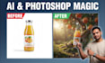 create professional ai product photos for ecommerce with photoshop editing