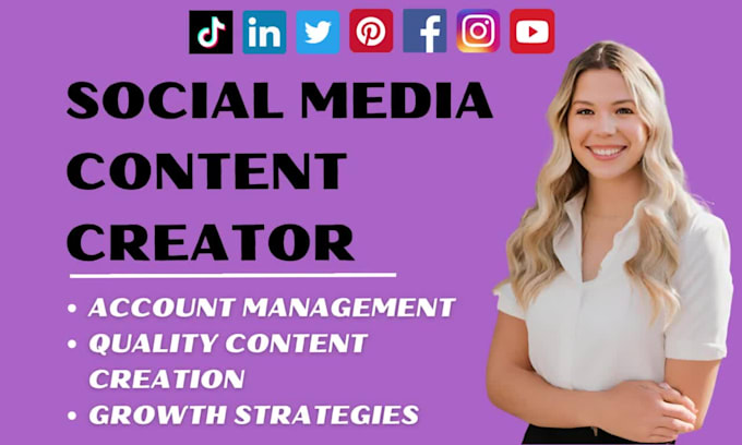 be your tiktok manager and tiktok content creator