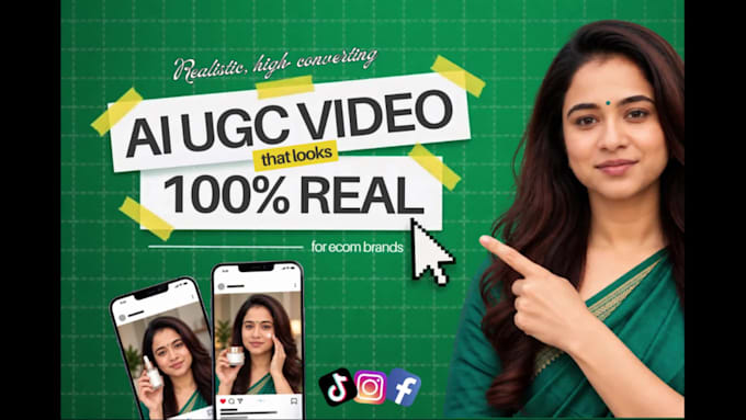 create high converting ai ugc video ads for ecom brands, meta ad creatives