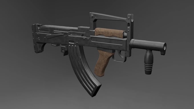 create design of great and famous weapon for games
