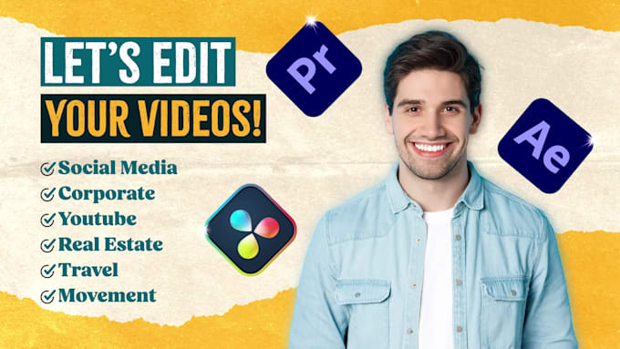edit high quality videos for any use