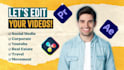 edit high quality videos for any use