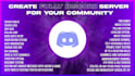 create fully discord server setup for your community
