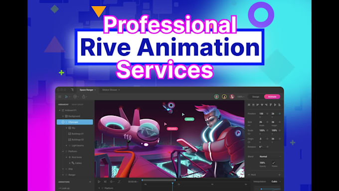 Do professional rive animation services for your project by Raihan ...