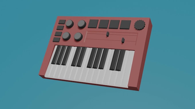 create low poly 3d models for games