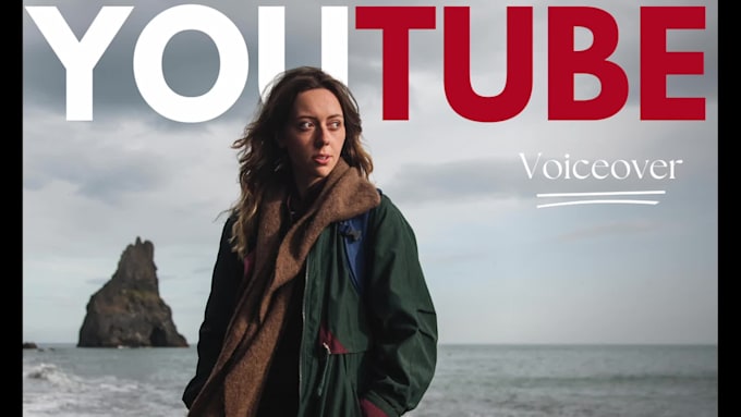 record a female youtube video voice over in american english