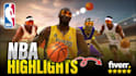 create nba, highlights video and youtube shorts